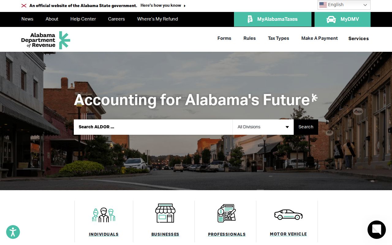 Macon County District Court separate Alabama Revenue probate channel